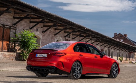 2023 Mercedes-AMG C 43 Rear Three-Quarter Wallpapers  450x275 (40)
