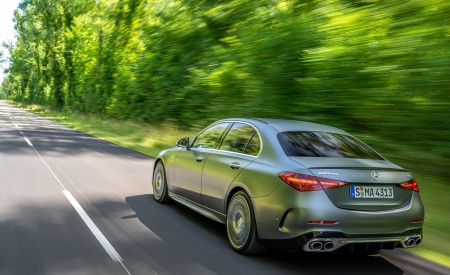 2023 Mercedes-AMG C 43 Rear Three-Quarter Wallpapers 450x275 (66)