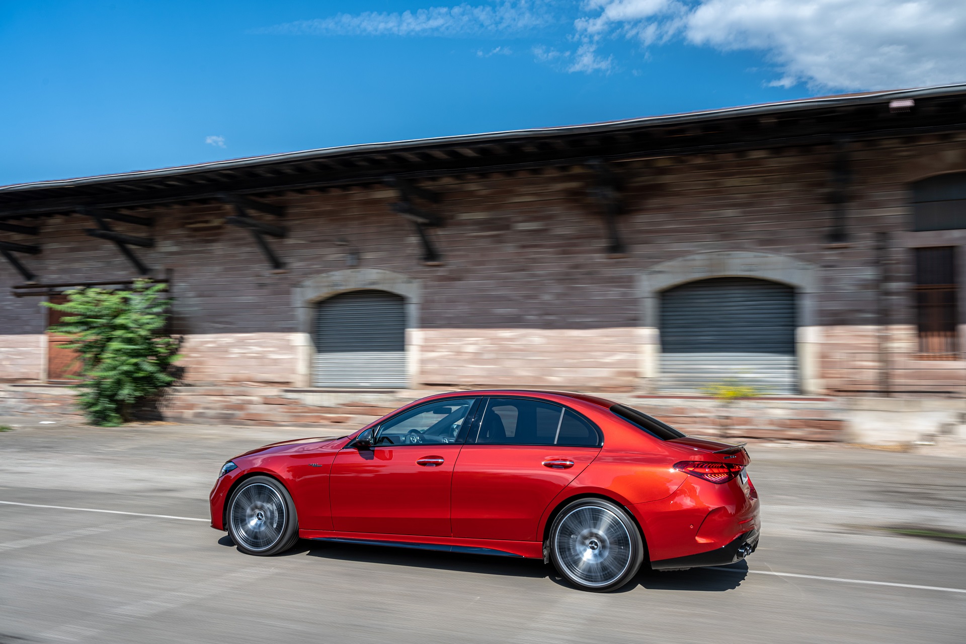2023 Mercedes-AMG C 43 Rear Three-Quarter Wallpapers #37 of 94