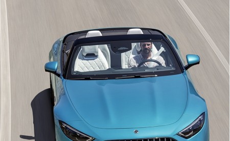 2023 Mercedes-AMG SL 43 (Color: Hyperblue Metallic) Front Wallpapers 450x275 (16)