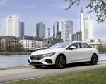 2023 Mercedes-Benz EQE 350+ (Color: Opalite White) Front Three-Quarter Wallpapers 150x120