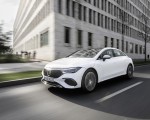 2023 Mercedes-Benz EQE 350+ (Color: Opalite White) Front Three-Quarter Wallpapers 150x120
