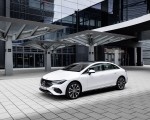 2023 Mercedes-Benz EQE 350+ (Color: Opalite White) Front Three-Quarter Wallpapers 150x120