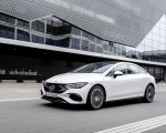 2023 Mercedes-Benz EQE 350+ (Color: Opalite White) Front Three-Quarter Wallpapers 150x120