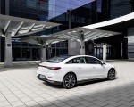 2023 Mercedes-Benz EQE 350+ (Color: Opalite White) Rear Three-Quarter Wallpapers 150x120