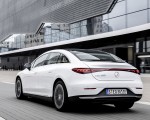 2023 Mercedes-Benz EQE 350+ (Color: Opalite White) Rear Three-Quarter Wallpapers 150x120