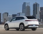 2023 Mercedes-Benz EQS SUV 450+ (Color: Diamond White Bright) Rear Three-Quarter Wallpapers 150x120