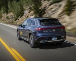 2023 Mercedes-Benz EQS SUV 580 4MATIC AMG Line (Color: Sodalite Blue) Rear Three-Quarter Wallpapers 150x120