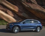 2023 Mercedes-Benz EQS SUV 580 4MATIC AMG Line (Color: Sodalite Blue) Side Wallpapers 150x120