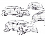 2023 Mercedes-Benz EQS SUV Design Sketch Wallpapers 150x120