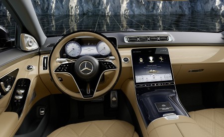 2023 Mercedes-Maybach S 680 by Virgil Abloh Interior Cockpit Wallpapers 450x275 (4)
