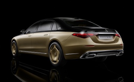 2023 Mercedes-Maybach S 680 by Virgil Abloh Rear Three-Quarter Wallpapers 450x275 (3)