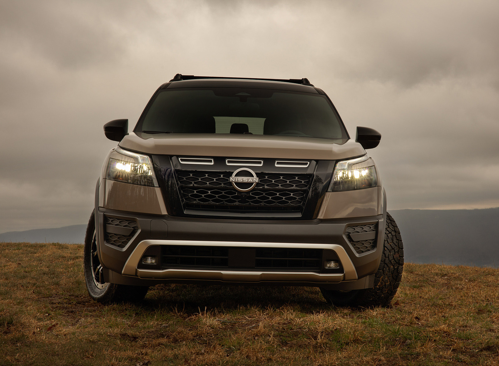 2023 Nissan Pathfinder Rock Creek Front Wallpapers (9)
