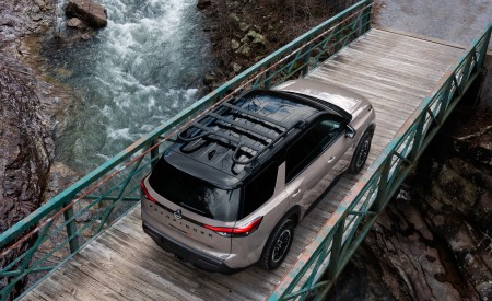 2023 Nissan Pathfinder Rock Creek Rear Three-Quarter Wallpapers 450x275 (16)