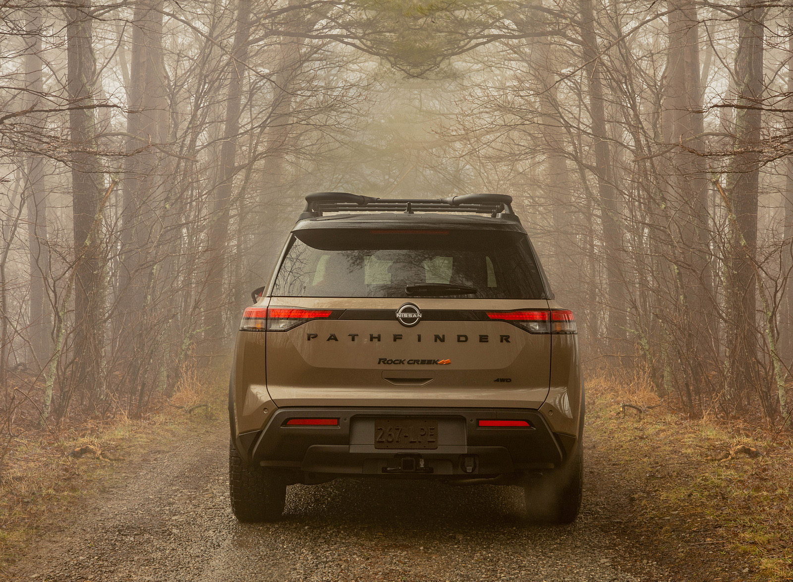 2023 Nissan Pathfinder Rock Creek Rear Wallpapers (4)