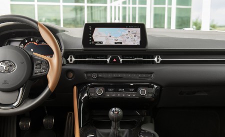 2023 Toyota GR Supra A91-MT Edition (Color: Burnout) Central Console Wallpapers 450x275 (98)