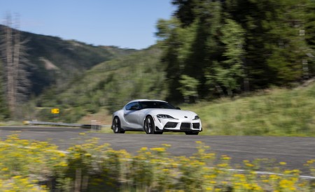 2023 Toyota GR Supra A91-MT Edition (Color: Burnout) Front Three-Quarter Wallpapers 450x275 (55)