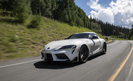 2023 Toyota GR Supra A91-MT Edition (Color: Burnout) Front Three-Quarter Wallpapers 450x275 (49)