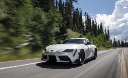 2023 Toyota GR Supra A91-MT Edition (Color: Burnout) Front Three-Quarter Wallpapers 450x275 (41)