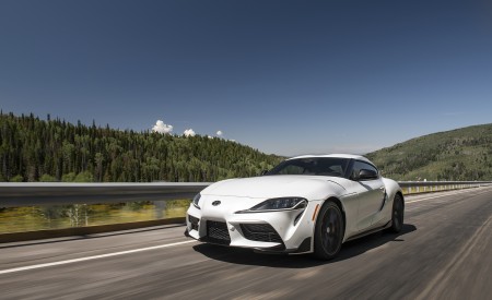 2023 Toyota GR Supra A91-MT Edition (Color: Burnout) Front Three-Quarter Wallpapers 450x275 (44)