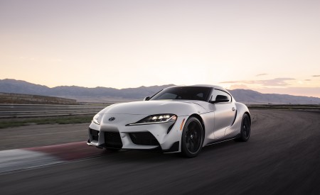 2023 Toyota GR Supra A91-MT Edition (Color: Burnout) Front Three-Quarter Wallpapers 450x275 (31)