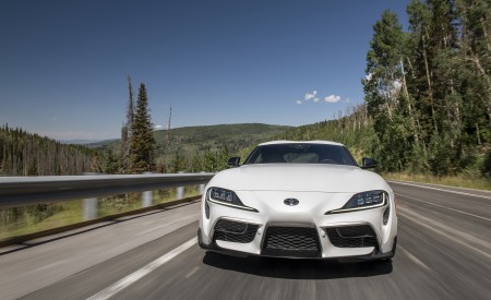 2023 Toyota GR Supra A91-MT Edition (Color: Burnout) Front Wallpapers 450x275 (51)