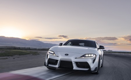 2023 Toyota GR Supra A91-MT Edition (Color: Burnout) Front Wallpapers 450x275 (32)