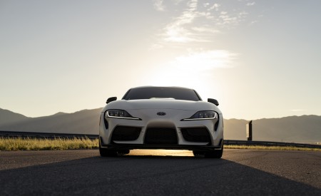 2023 Toyota GR Supra A91-MT Edition (Color: Burnout) Front Wallpapers 450x275 (26)