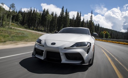 2023 Toyota GR Supra A91-MT Edition (Color: Burnout) Front Wallpapers 450x275 (52)