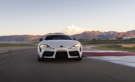2023 Toyota GR Supra A91-MT Edition (Color: Burnout) Front Wallpapers 450x275 (33)