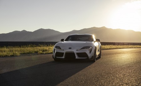 2023 Toyota GR Supra A91-MT Edition (Color: Burnout) Front Wallpapers 450x275 (27)