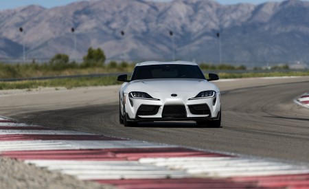 2023 Toyota GR Supra A91-MT Edition (Color: Burnout) Front Wallpapers 450x275 (10)