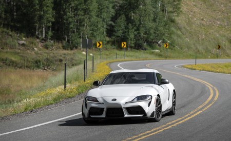 2023 Toyota GR Supra A91-MT Edition (Color: Burnout) Front Wallpapers 450x275 (68)