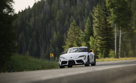 2023 Toyota GR Supra A91-MT Edition (Color: Burnout) Front Wallpapers 450x275 (59)