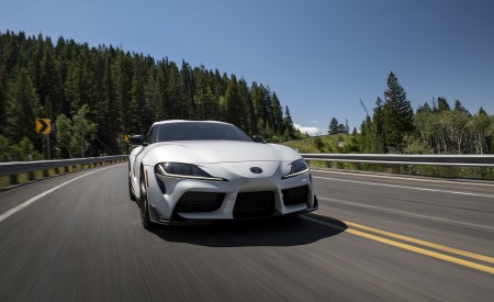 2023 Toyota GR Supra A91-MT Edition (Color: Burnout) Front Wallpapers 450x275 (53)