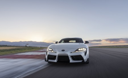 2023 Toyota GR Supra A91-MT Edition (Color: Burnout) Front Wallpapers 450x275 (34)