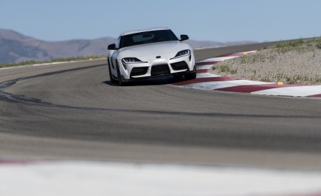 2023 Toyota GR Supra A91-MT Edition (Color: Burnout) Front Wallpapers 450x275 (11)