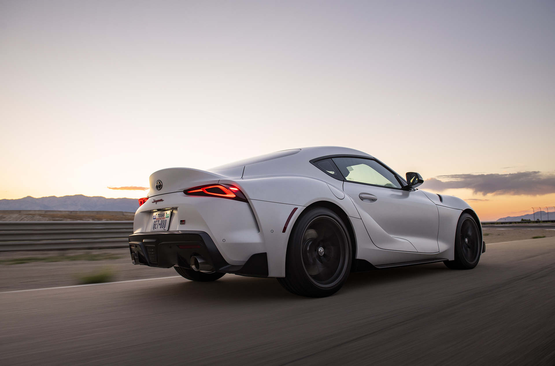 2023 Toyota GR Supra A91-MT Edition (Color: Burnout) Rear Three-Quarter Wallpapers (13)