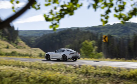2023 Toyota GR Supra A91-MT Edition (Color: Burnout) Rear Three-Quarter Wallpapers 450x275 (66)