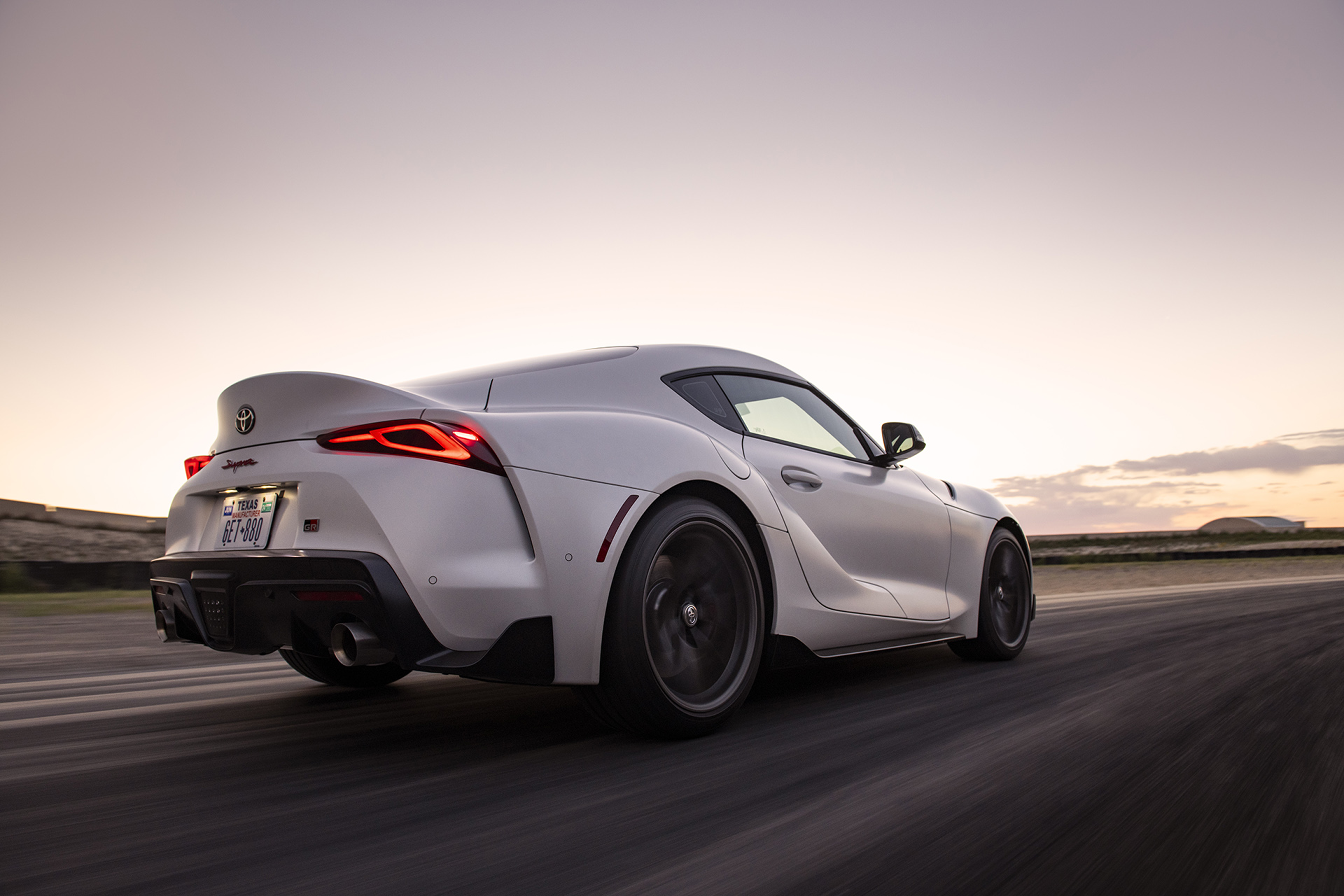 2023 Toyota GR Supra A91-MT Edition (Color: Burnout) Rear Three-Quarter Wallpapers (14)