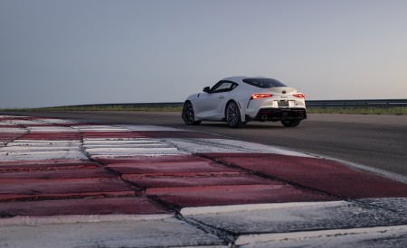 2023 Toyota GR Supra A91-MT Edition (Color: Burnout) Rear Three-Quarter Wallpapers 450x275 (28)