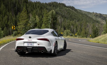2023 Toyota GR Supra A91-MT Edition (Color: Burnout) Rear Wallpapers 450x275 (74)