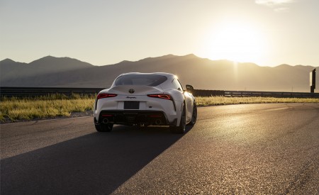 2023 Toyota GR Supra A91-MT Edition (Color: Burnout) Rear Wallpapers 450x275 (29)