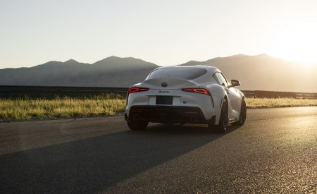 2023 Toyota GR Supra A91-MT Edition (Color: Burnout) Rear Wallpapers 450x275 (37)