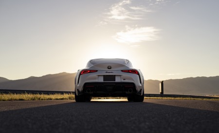 2023 Toyota GR Supra A91-MT Edition (Color: Burnout) Rear Wallpapers 450x275 (30)