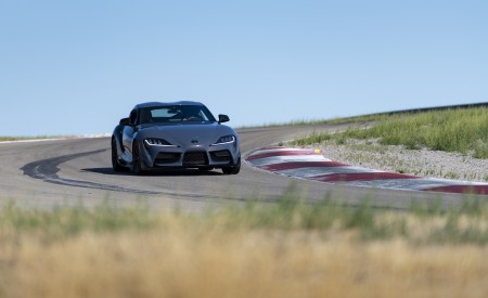 2023 Toyota GR Supra A91-MT Edition (Color: CU Later Grey) Front Wallpapers 450x275 (132)