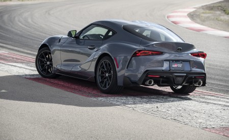 2023 Toyota GR Supra A91-MT Edition (Color: CU Later Grey) Rear Three-Quarter Wallpapers 450x275 (120)