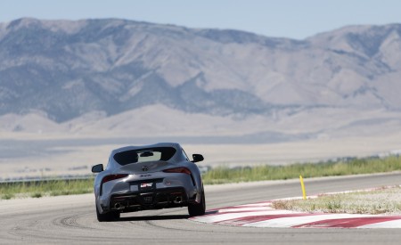 2023 Toyota GR Supra A91-MT Edition (Color: CU Later Grey) Rear Wallpapers 450x275 (136)