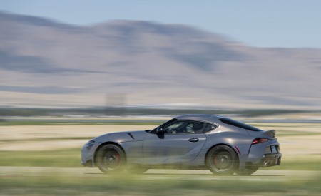 2023 Toyota GR Supra A91-MT Edition (Color: CU Later Grey) Side Wallpapers 450x275 (137)