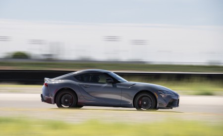 2023 Toyota GR Supra A91-MT Edition (Color: CU Later Grey) Side Wallpapers 450x275 (138)